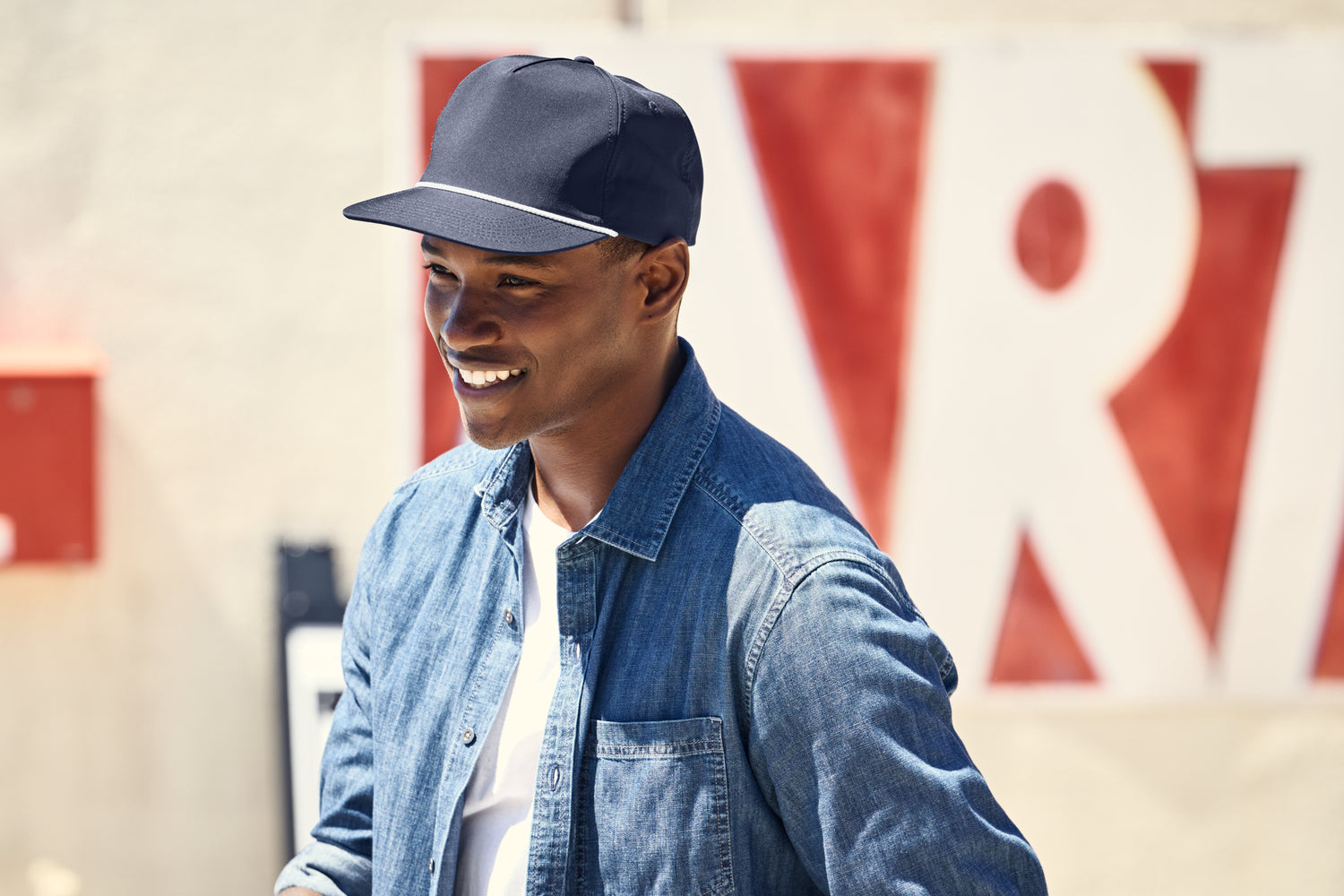 HAT-Snapback w/Rope Trim