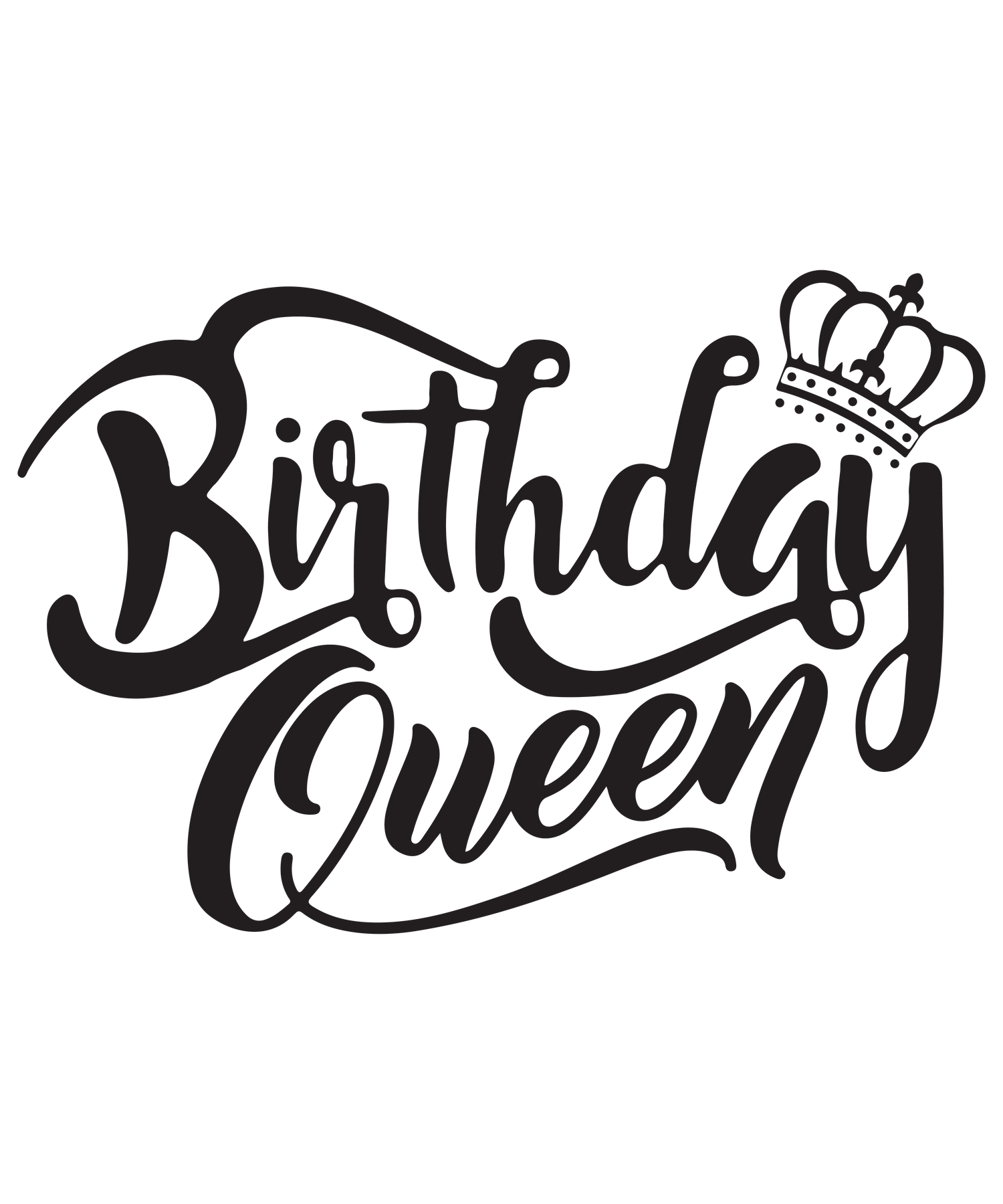 Birthday Queen (DESIGN ONLY)