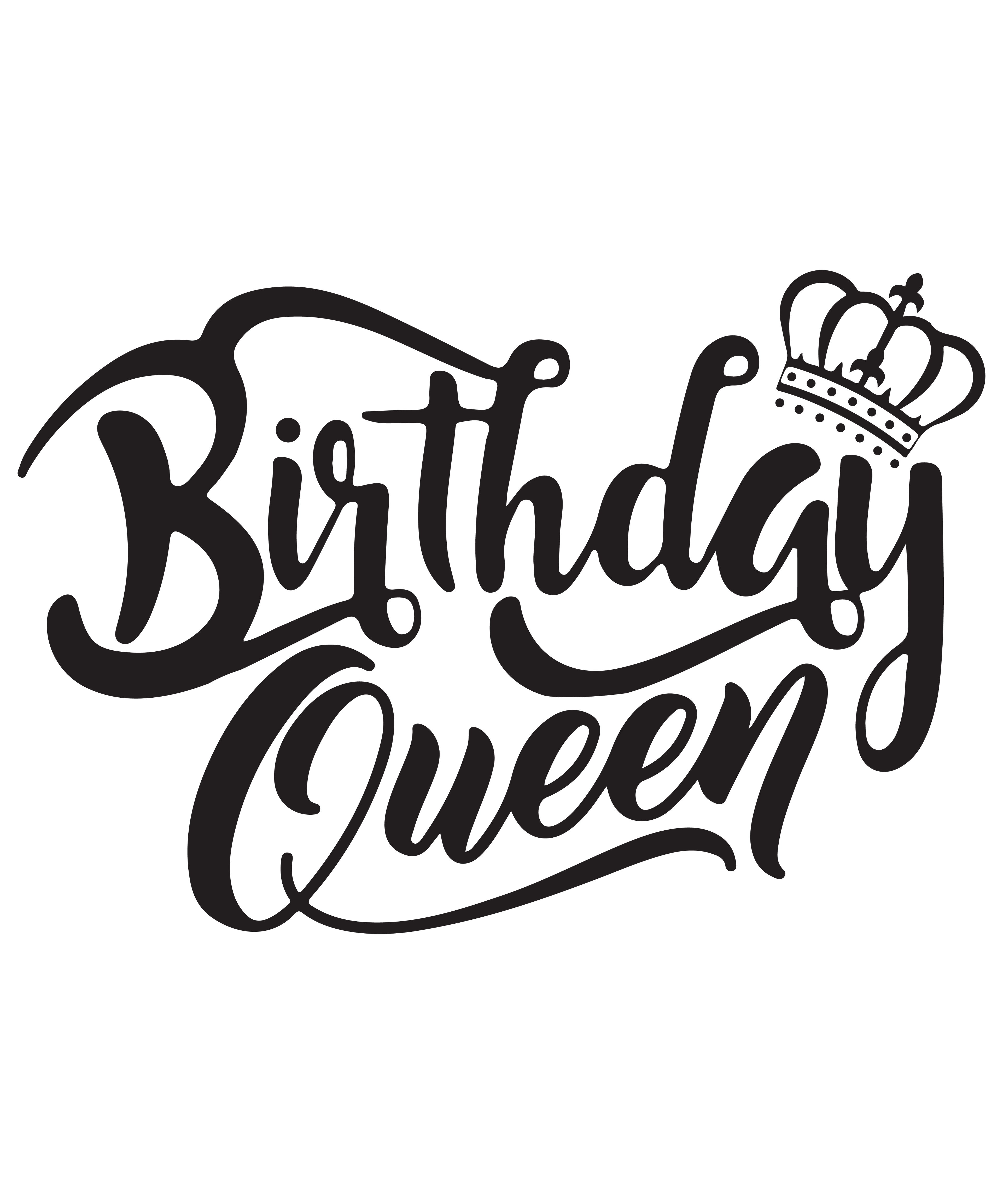 Birthday Queen (DESIGN ONLY)